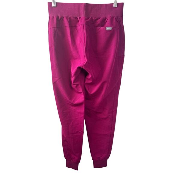 Figs Boston Slim Jogger Scrub Pants in Dark Magenta Size XX-Small NWT - Picture 3 of 5